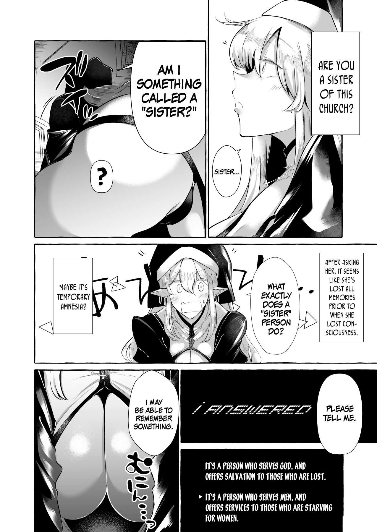 Hentai Manga Comic-Never Seen Series - Opportunistic Lust - An Elf Was Lying Right There So I Tried Pranking Her-Read-19